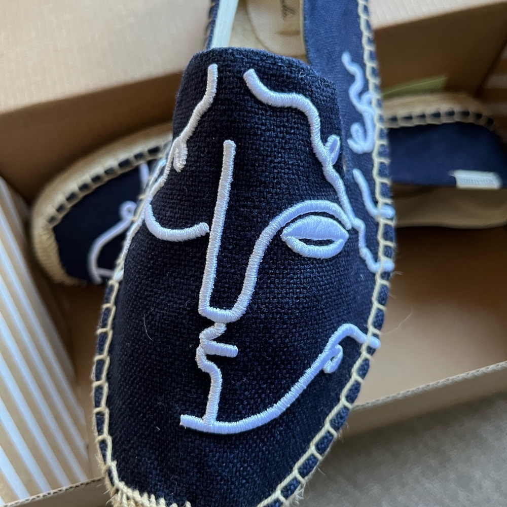 Soludos embroided women’s espadrilles. 7.5 NIB